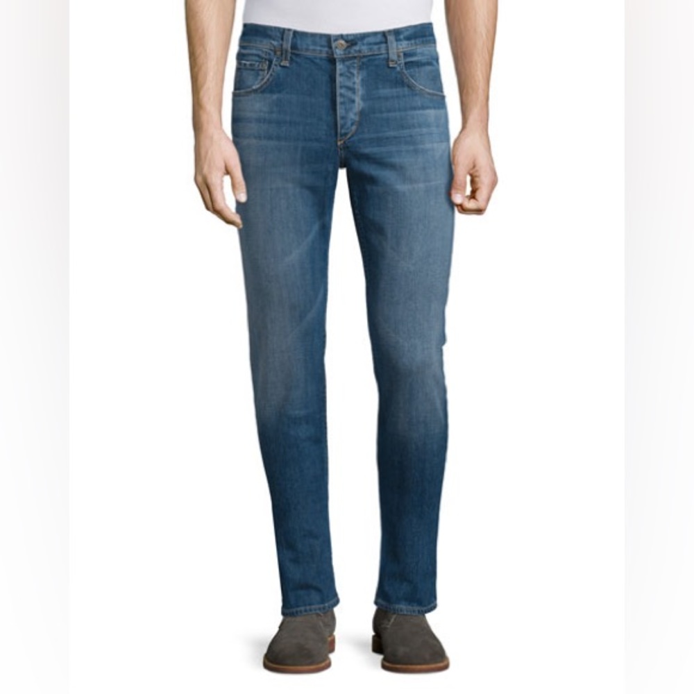Rag and Bone Standard Issue Fit 2 Mid-Rise Relaxed Slim-Fit Jeans Lawson